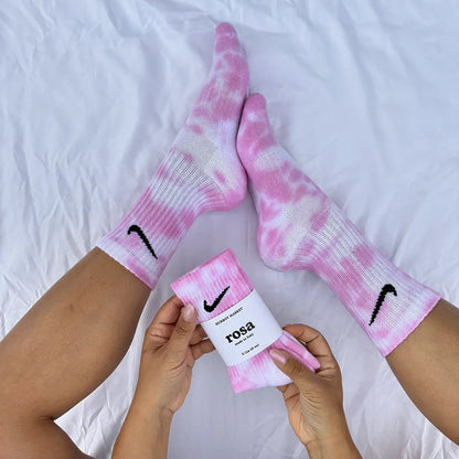 SICKBOY MARKET 'Pink' - Nike Tie Dye Socks Made in Italy