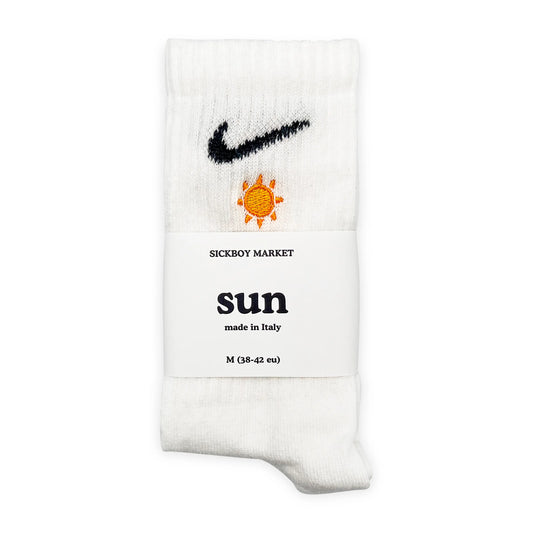 Sun - Calzini Nike Ricamati