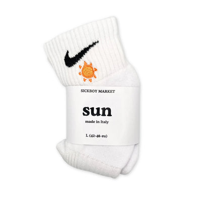Sun - Calzini Nike Ricamati Caviglia