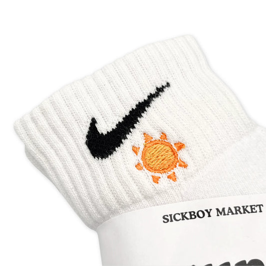Sun - Calzini Nike Ricamati Caviglia