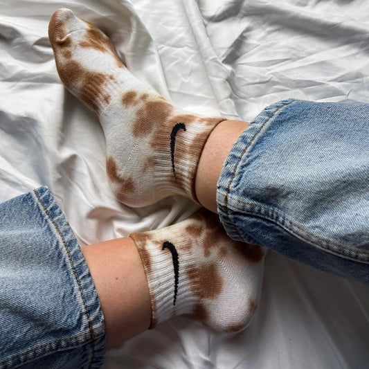 Terra - Calzini Nike Tie Dye Caviglia - SICKBOY MARKET