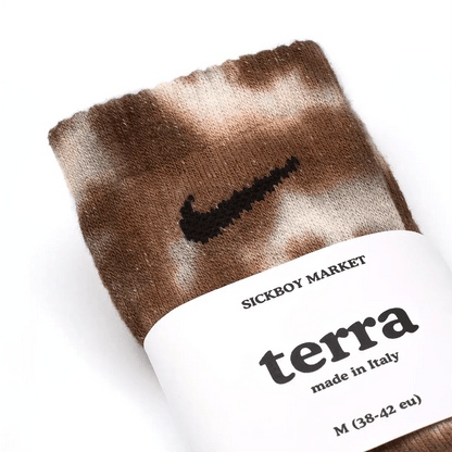 Terra - Calzini Nike Tie Dye Polpaccio - SICKBOY MARKET