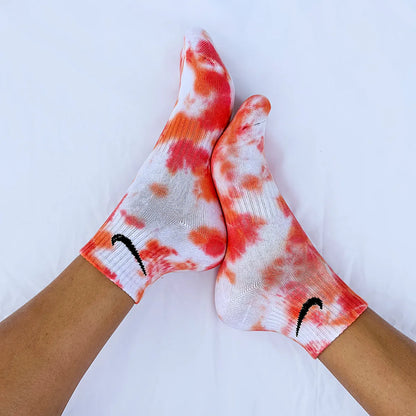 Caldo - Calzini Nike Tie Dye Caviglia