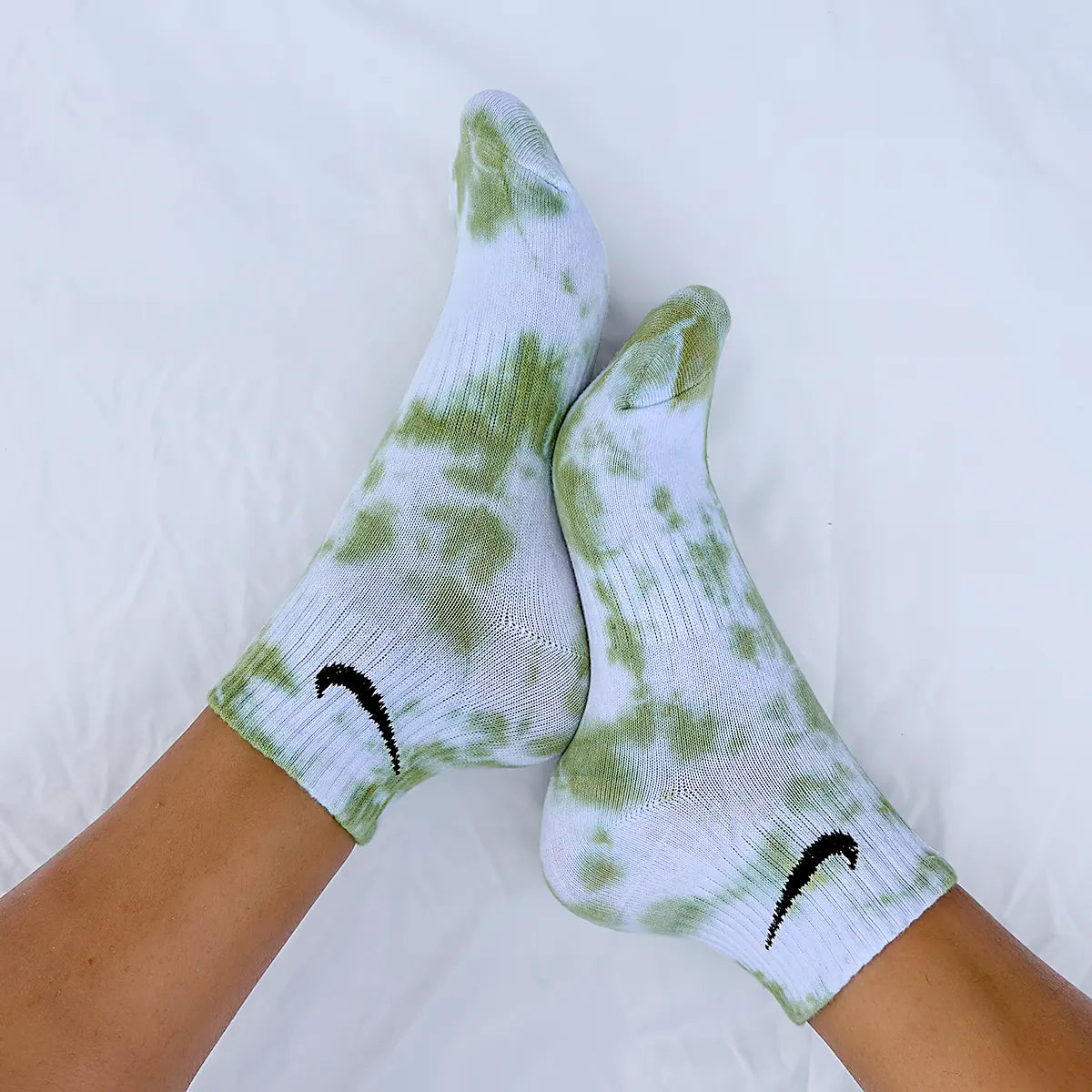 Oliva - Calzini Nike Tie Dye Caviglia 'Special Edition'
