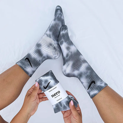 Nero - Calzini Nike Tie Dye Polpaccio